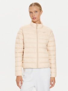 4F Kurtka zimowa 4FWAW24TDJAF467 Beżowy Slim Fit. Brązowe kurtki 4f, na zimę, m, bez wzorów, z syntetyku, bez kaptura. Za 179,99 zł.