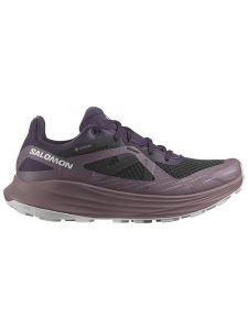 SALOMON Buty "Ultra Flow GTX" w kolorze fioletowym do biegania rozmiar: 40. Różowe buty sportowe Salomon, bez wzorów, z gore-texu, bez zapięcia, do biegania, gore-tex. Za 386,53 zł.
