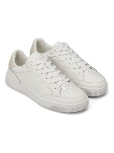 Marc O´Polo Skórzane sneakersy w kolorze białym rozmiar: 39. Białe trampki bez wzorów, bez zapięcia. Za 281,76 zł.