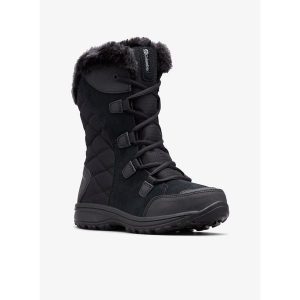 Buty zimowe damskie Columbia Ice Maiden II. Czarne buty trekkingowe Columbia, bez zapięcia. Za 379,00 zł.