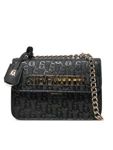 Steve Madden Torebka Bcoal-E SM13001635 Czarny. Czarne torebki klasyczne Steve Madden, bez wzorów, ze skóry, bez dodatków. Za 279,99 zł.