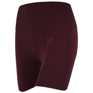 Szorty sportowe damskie Xtreme Sportswear. Czerwone spodenki sportowe XTREME SOCKSWEAR, bez wzorów, z elastanu, na fitness i siłownię. Za 133,99 zł.