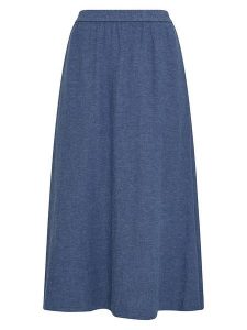 MOSS COPENHAGEN Spódnica w kolorze niebieskim rozmiar: S. Niebieskie spódnice Moss Copenhagen, na co dzień, s, bez wzorów, maxi. Za 148,45 zł.
