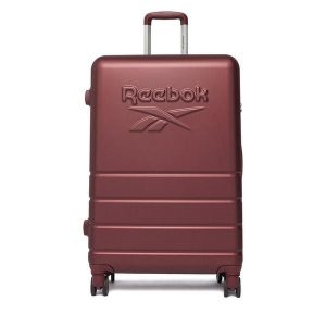 Walizka duża Reebok. Czerwone walizki Reebok, bez wzorów, duże. Za 349,99 zł.