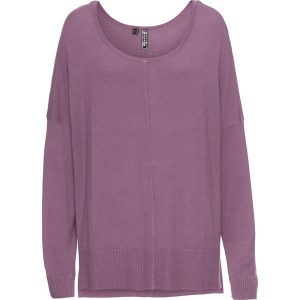 Sweter dzianinowy oversize z materiału z wiskozą. Zielone kardigany bonprix, z dzianiny, bez kołnierzyka. Za 107,99 zł.