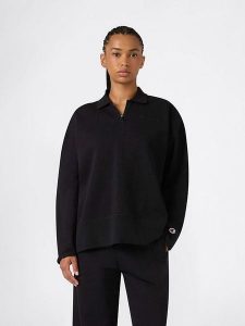 Champion Bluza w kolorze czarnym rozmiar: M. Czarne bluzy Champion, m, bez wzorów, bez kaptura. Za 179,95 zł.
