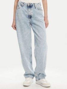 Calvin Klein Jeans Jeansy 90's J20J225504 Niebieski Loose Fit. Niebieskie jeansy Calvin Klein Jeans, bez wzorów, z bawełny. Za 309,99 zł.