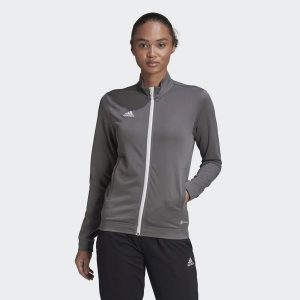 Entrada 22 Track Jacket. Szare kurtki ADIDAS, s, bez wzorów, z materiału, bez kaptura. Za 102,97 zł.