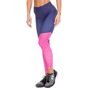 Legginsy w kolorze różowo-granatowym. Legginsy marki Haby, Mr Gugu Ms Go. W wyprzedaży za 114,95 zł.