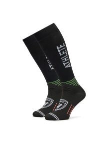 Rossignol Skarpety narciarskie Hero RLNMX01 Czarny. Czarne skarpetki Rossignol, bez wzorów, z materiału. Za 129,99 zł.