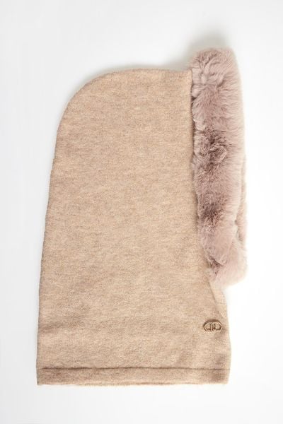 Komin damski z futerkiem LIU JO. Szaliki Liu Jo, bez wzorów. W wyprzedaży za 174,30 zł.