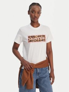 Hunter T-Shirt Essentials HARW0011261 Biały Regular Fit. Białe t-shirty Hunter, xl, bez wzorów, z bawełny, bez kołnierzyka, bez ramiączek. Za 99,99 zł.