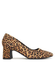 Clarks Czółenka Fernie Court 26183033 Brązowy. Brązowe czółenka Clarks, bez wzorów, ze skóry, bez obcasa, bez zapięcia. Za 329,99 zł.
