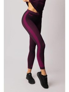 Spaio Legginsy termiczne "Powerful" w kolorze różowym rozmiar: L. Różowe legginsy sportowe Spaio, l, bez wzorów, outdoorowe. Za 100,95 zł.