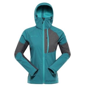 Kurtka softshell damska Alpine Pro Esprita 2. Zielone kurtki Alpine Pro, l, bez wzorów, z softshellu, bez kaptura. W wyprzedaży za 299,00 zł.