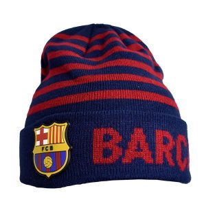 Czapka FC Barcelona BARCA - oficjalna licencjonowana. Niebieskie czapki FC BARCELONA, bez wzorów. Za 99,00 zł.