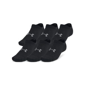 Skarpetki Under Armour Essential No Show (x6). Czarne skarpetki Under Armour, bez wzorów. Za 150,50 zł.