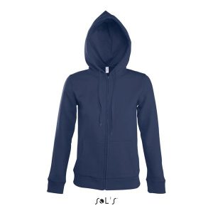 Bluza damska z kapturem Sol's Seven. Niebieskie bluzy SOL'S, s, bez wzorów, z kapturem. Za 218,00 zł.