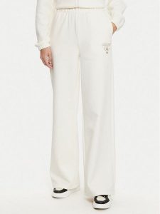 Guess Spodnie dresowe V5RB12 KC3D2 Écru Regular Fit. Spodnie dresowe Guess, l, z aplikacjami, z dresówki. Za 209,99 zł.