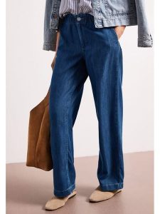 Street One Dżinsy - Comfort fit - w kolorze granatowym rozmiar: W32/L30. Niebieskie jeansy Street One, bez wzorów. Za 215,71 zł.