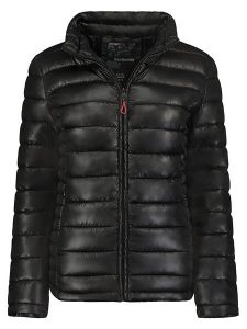 Geographical Norway Kurtka pikowana "Annecy" w kolorze czarnym rozmiar: XXL. Czarne kurtki Geographical Norway, xxl, bez wzorów, bez kaptura. Za 118,56 zł.