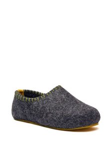 Comfortfusse Kapcie w kolorze ciemnoszarym rozmiar: 38. Czarne kapcie Comfortfüße, bez wzorów, z materiału. Za 260,99 zł.