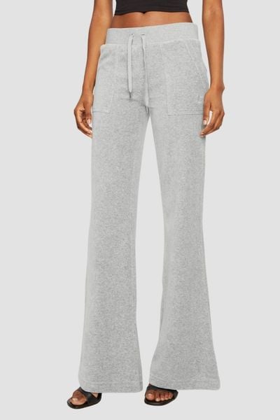 JUICY COUTURE Szare spodnie dresowe damskie Layla Low Rise, Rozmiar S. Szare spodnie dresowe Juicy Couture, s, bez wzorów, z dresówki. W wyprzedaży za 289,99 zł.