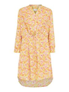 SELECTED FEMME Sukienka w kolorze pomarańczowym rozmiar: 40. Pomarańczowe sukienki Selected Femme, s, bez wzorów, z materiału, bez kołnierzyka, bez ramiączek, midi. Za 92,21 zł.