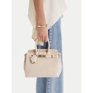 Torebka Nine West. Białe torebki klasyczne Nine West, bez wzorów, bez dodatków. Za 199,99 zł.