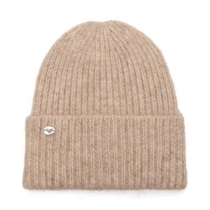 Czapka Roxy. Brązowe czapki Roxy, bez wzorów. Za 59,99 zł.