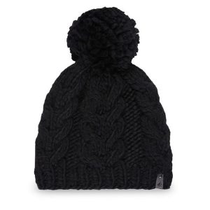 Czapka Roxy. Czarne czapki Roxy, bez wzorów. Za 129,99 zł.