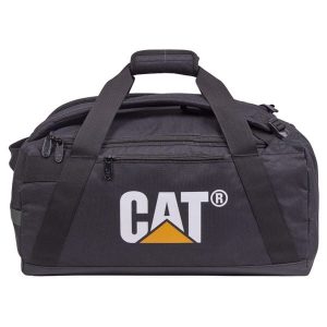 Torba sportowa dla dorosłych Tactical Duffel Bag pojemność 50 L. Czarne torby podróżne i sportowe Caterpillar, bez wzorów. Za 149,00 zł.