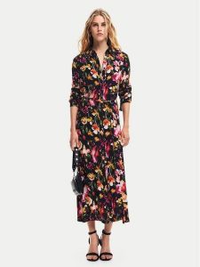 Desigual Sukienka koszulowa Fort Worth 24WWVW62 Kolorowy Regular Fit. Kombinezony Desigual, m, bez wzorów, z wiskozy, bez kołnierzyka, bez ramiączek. Za 309,99 zł.
