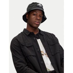 Kapelusz adidas. Czarne kapelusze ADIDAS, bez wzorów. Za 69,99 zł.