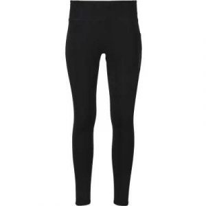 Endurance Strong W Long Run Tights – Długie legginsy biegowe, dopasowane. Czarne legginsy ENDURANCE, bez wzorów, z elastanu, długie. Za 160,00 zł.