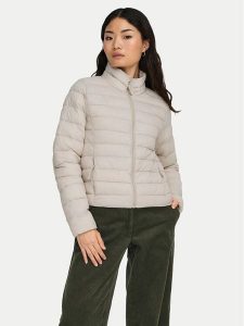 ONLY Kurtka przejściowa Tahia 15351967 Szary Regular Fit. Szare kurtki ONLY, s, bez wzorów, z syntetyku, bez kaptura. Za 189,99 zł.