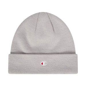 Czapka Champion Beanie Cap. Szare czapki Champion, bez wzorów, z materiału. Za 62,99 zł.