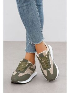 C'M Sneakersy w kolorze khaki rozmiar: 38. Brązowe trampki C'M, bez wzorów, bez zapięcia. Za 139,95 zł.