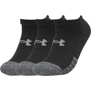 Skarpety treningowe Under Armour Heatgear UA NS. Czarne skarpetki Under Armour, bez wzorów. Za 37,90 zł.