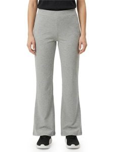 Legginsy damskie Leone Basic z szerokimi nogawkami. Szare legginsy LEONE 1947 APPAREL, bez wzorów. Za 206,29 zł.