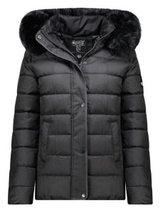 Geographical Norway Kurtka pikowana "Demoiselle" w kolorze czarnym rozmiar: XXL. Czarne kurtki Geographical Norway, xxl, bez wzorów, bez kaptura. Za 243,45 zł.