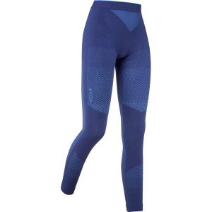 Legginsy termoaktywne do narciarstwa biegowego damskie Inovik 900. Niebieskie legginsy INOVIK, bez wzorów, z elastanu. Za 119,99 zł.