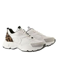 Högl Skórzane sneakersy "Faith" w kolorze białym ze wzorem rozmiar: 39. Białe trampki HÖGL, bez wzorów, bez zapięcia. Za 421,67 zł.