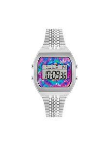 Adidas Zegarek Digital Two AOST24557 Srebrny. Szare, cyfrowe zegarki ADIDAS. Za 329,99 zł.
