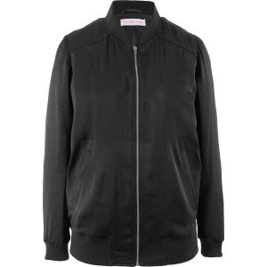 Kurtka bejsbolówka z kolekcji Maite Kelly bonprix czarny. Czarne kurtki bonprix. Za 79,99 zł.