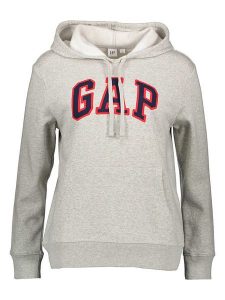 GAP Bluza w kolorze szarym rozmiar: L. Szare bluzy GAP, l, bez wzorów, z kapturem. Za 114,17 zł.