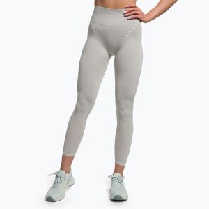 Legginsy treningowe damskie Gymshark Vital Seamless. Szare legginsy Gymshark, bez wzorów. Za 149,99 zł.