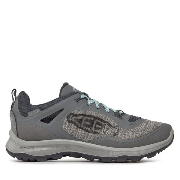 Trekkingi Keen. Szare buty sportowe Keen, bez wzorów, bez zapięcia, trekkingowe. Za 449,99 zł.