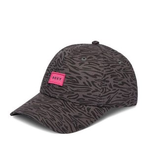 Czapka z daszkiem Roxy. Szare czapki Roxy, bez wzorów. Za 59,99 zł.