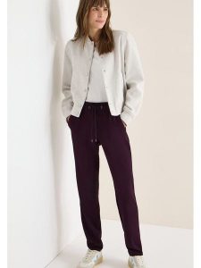 Cecil Spodnie dresowe w kolorze fioletowym rozmiar: S/L30. Różowe spodnie dresowe Cecil, l, bez wzorów, z dresówki. Za 166,10 zł.